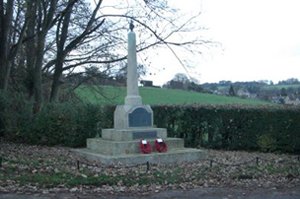 Freshford war memorial after work © Freshford Parish Council, 2008
