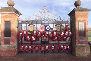 Stowmarket war memorial after grant works © Stowmarket Town Council 2014
