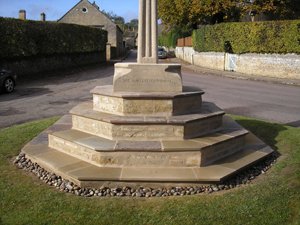 Apethorpe war memorial after cleaning and repair work &copy; Apethorpe Parish, 2015