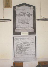 Steeple war memorial after grant works &copy; Steeple Parish Council, 2012