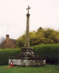 South Warnborough war memorial before work &copy; D. Hand, 1999