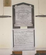 Steeple war memorial after grant works © Steeple Parish Council, 2012