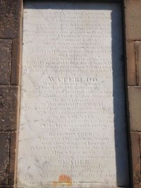Colonel John Cameron memorial plaque after cleaning &copy; Lochaber Local History Society, 2015
