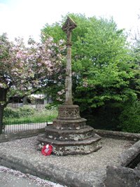 Barrow Gurney war memorial © R Jackson 2009