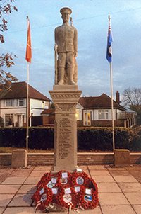 Shelton Lock war memorial after grant works © Mel Martin 2014