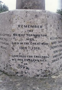 Tormarton war memorial cross &copy; Tormarton PC, 2009