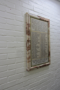 St Simon's Church war memorial ©Taylor Pearce 2018