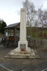 Llangunllo war memorial © C. Jones, 2009