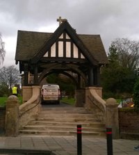 Wellington Lychgate after work © Telford and Wrekin Council 2016