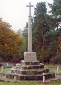 Stopham war memorial after work © Sir Brian Barttelot, 2008