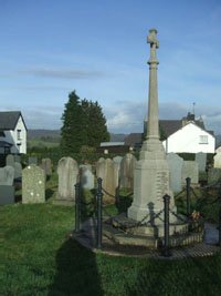 Cynwyd war memorial cross © Cynwyd Community Council, 2008