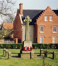 East Harling war memorial before work © Harling Parish Council 2003