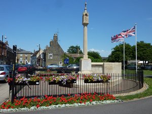 WM4313 Chatteris cross &copy; Fenland District Council, 2015