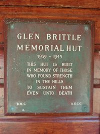 Glen Brittle war memorial hut © M. McCue, 2010