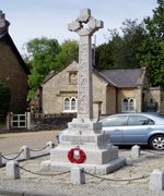 Turvey war memorial © Turvey PC, 2014