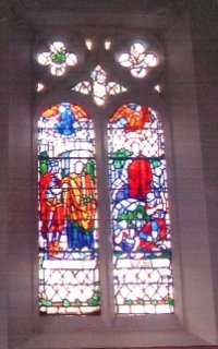 Kilbowie St Andrew war memorial window © Kilbowie St Andrew's Parish Church, 2006