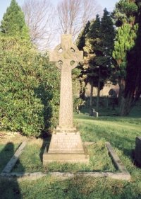 Muggleswick cross before work © PCC of Edmundbyres and Muggleswick, 2007