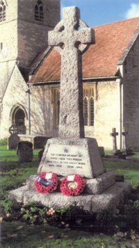 Cuddington war memorial after work &copy; Cuddington PC, 2008