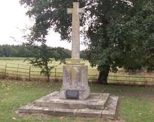 Wretham war memorial after grant works &copy; Wretham Parish Council, 2013