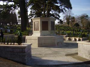 WM3242 Plymouth Blitz war memorial after © Plymouth City Council, 2011