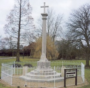 Rayne war memorial after conservation work © Rayne Parish Council, 2010