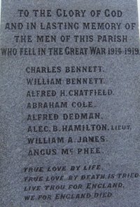 Ash war memorial obelisk © Ash-cum-Ridley Parish Council, 2006
