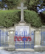 Brockholes war memorial cross © Holme Valley PC, 2008