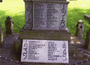 Brinsworth and Canklow war memorial after work © Brinsworth Parish Council, 2006