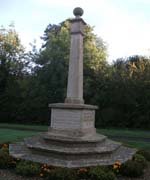 Stoke Albany memorial prior to grant works © Stoke Albany Parish Council, 2010 Stoke Albany memorial prior to grant works © Stoke Albany Parish Council, 2010
