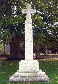Birlingham war memorial after work © Birlingham Parish Council, 2005