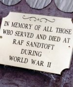 RAF Sandtoft war memorial © Sqn Ldr Fennell, 2000