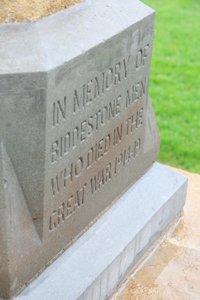 Biddestone war memorial after work &copy; Biddestone and Slaughterford Parish Council, 2008
