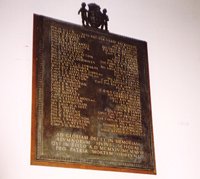 The King's School, Macclesfield WWI war memorial &copy; The King's School, 2002