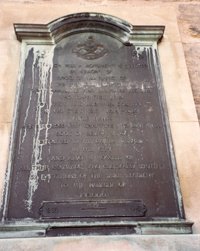 The Sherwood Foresters, Nottingham war memorial © WMT, 2001