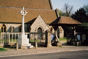 Woolton Hill war memorial © Woolton Hill Parochial Church Council, 2005