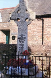 Coity war memorial after conservation and repair work to gate &copy; Coity Higher Community Council, 2011