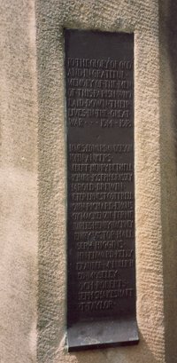 Thornton Hough war memorial &copy; WMT, 2002