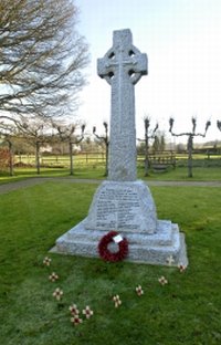 Broad Chalke memorial after work © Broad Chalke Parish Council, 2007