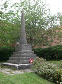  West Tytherley war memorial © D Nicol 2009