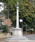 Kilbarachan war memorial after work ©Renfrewshire Council, 2017