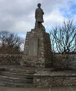 St Margaret's Hope before works © War Memorials Trust 2015