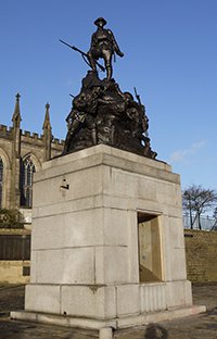 Oldham war memorial after works © Oldham Council 2014