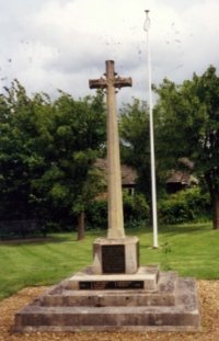 Barnack war memorial © C. D. Clark, 1999