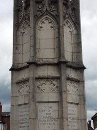 Sandbach war memorial © Sandbach TC, 2013