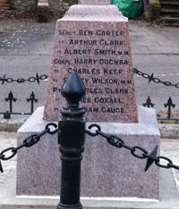 Lettering following re-painting © Bourn Parish Council, 2011