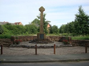 WM145 Tattenhall memorial cross © Michael P Coyle 2012