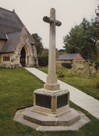 Yardley Gobion cross &copy; Yardley Gobion Parish Council, 2009