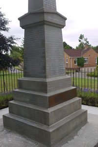 Broughton Gifford memorial after work © Broughton Gifford Parish Council, 2015