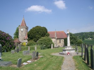 Filleigh war memorial cross © Mr Alan Francis Graveley, 2010