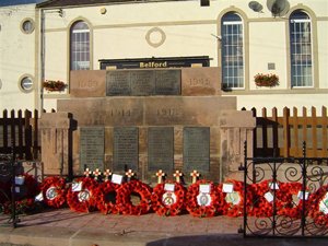 Belford war memorial © J Brown, 2005